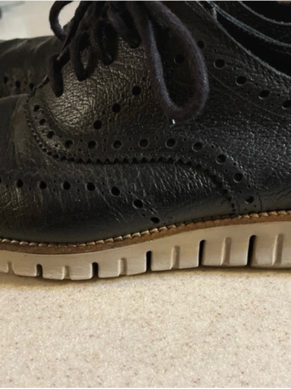 Cole Haan Men’s Zerogrand wingtip shoes - Picture 4 of 12